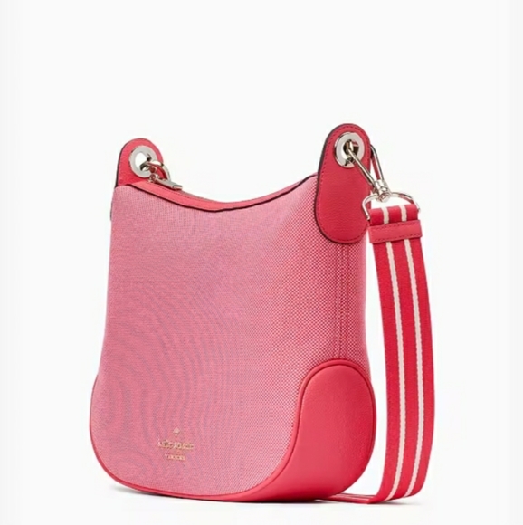 MWT 💖 KATE SPADE ♠️ NEW YORK ROSIE LARGE CROSSBODY PINK PEPPE - Picture 5 of 12